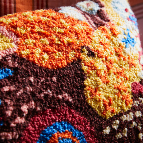 Coralie Punch Needle Cushion Feather Insert