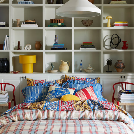 Emilia Embroidered Cushion Feather Insert