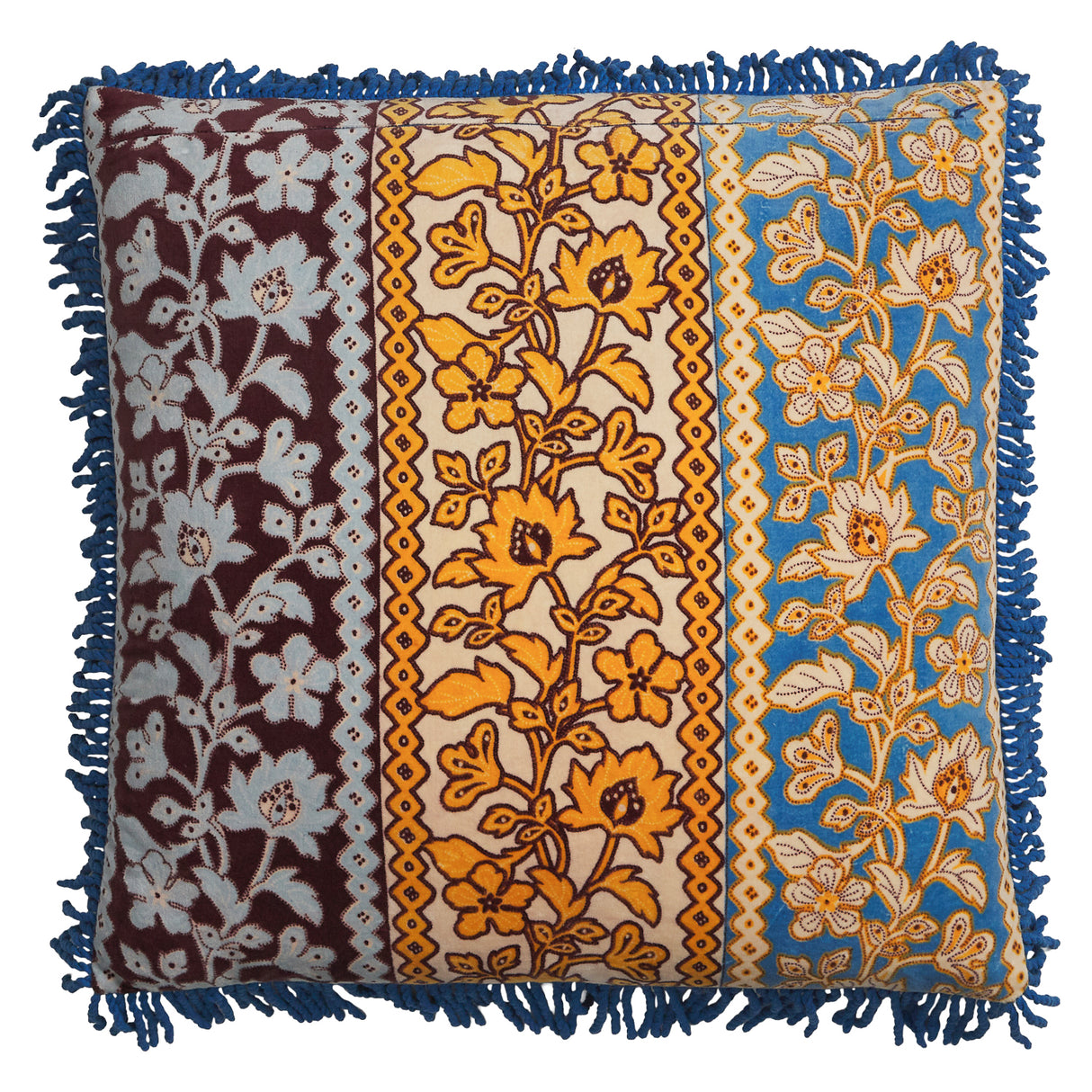 Thea Velvet Cushion - Azure Feather Insert