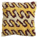 Marzia Shag Cushion - Dune Feather Insert