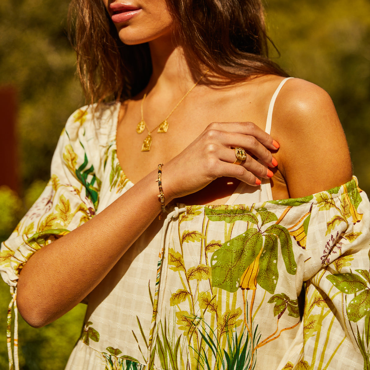 Malorie Tiered Maxi Dress