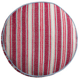Selene Woven Floor Cushion - Crimson