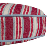 Selene Woven Floor Cushion - Crimson