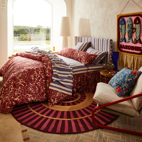 Fernanda Jute Rug - Hibiscus 160 cm