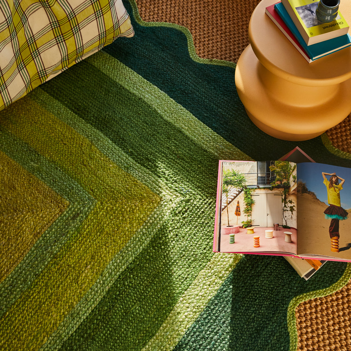 Melvie Jute Rug - Kelp 150 x 210 cm