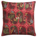 Naia Linen Euro Pillowcase Set - Garnet