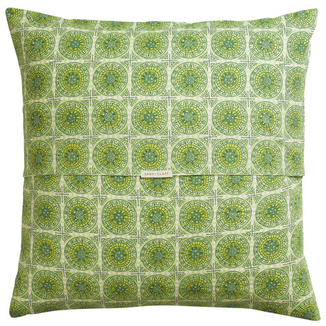 Gabriella Cotton Euro Pillowcase Set - Key Lime