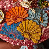 Mia Placemat Set - Azure