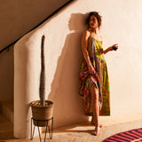 Claudia Patchwork Dress