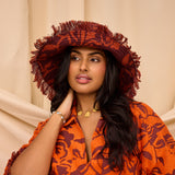 Rosalia Hat - Flame
