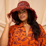 Rosalia Hat - Flame