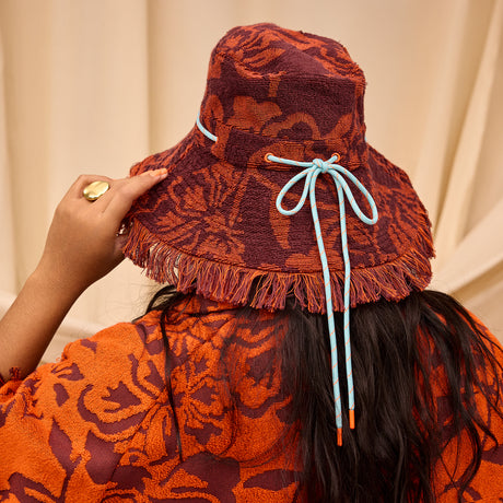 Rosalia Hat - Flame