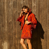 Rosalia Jacket - Flame