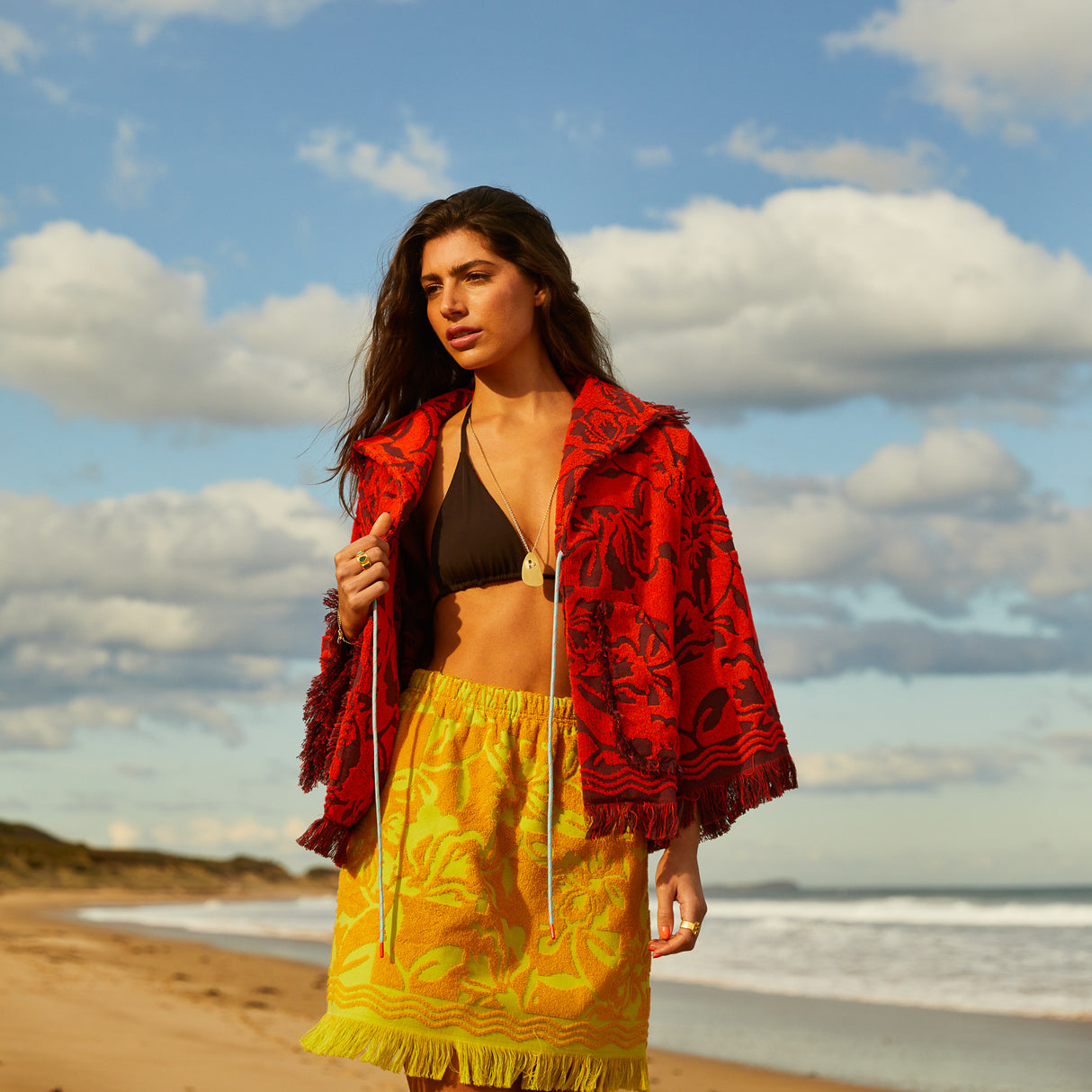 Rosalia Jacket - Flame