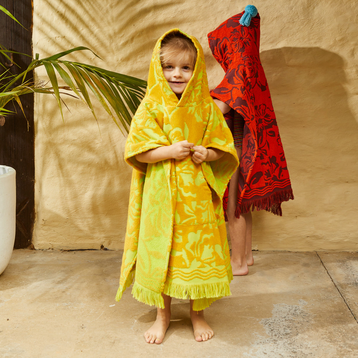Rosalia Kids Poncho - Dune