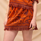 Rosalia Skirt - Flame