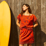 Rosalia Skirt - Flame