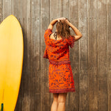 Rosalia Skirt - Flame