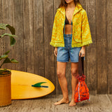 Rosalia Beach Tote - Flame