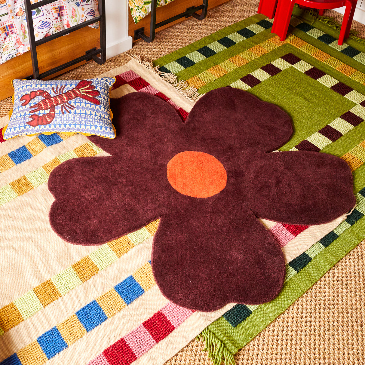 Mirella Carpet Rug - Garnet