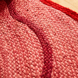 Alessa Jute Rug - Hibiscus