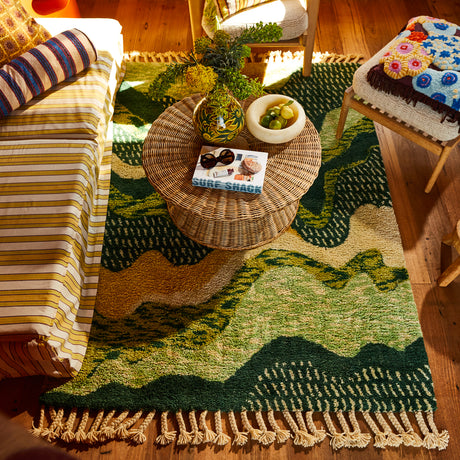 Normandie Tufted Rug - Kelp 150 x 210 cm