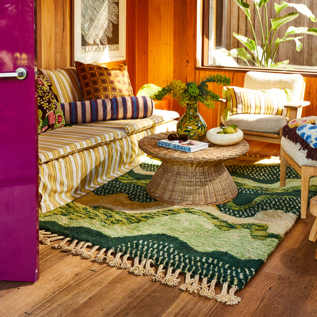 Normandie Tufted Rug - Kelp 150 x 210 cm