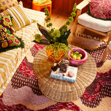 Normandie Tufted Rug - Garnet 150 x 210 cm