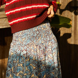 Lucia Maxi Skirt - Cerulean