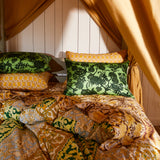 Delphine Silk Pillowcase - Key Lime