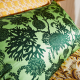 Delphine Silk Pillowcase - Key Lime