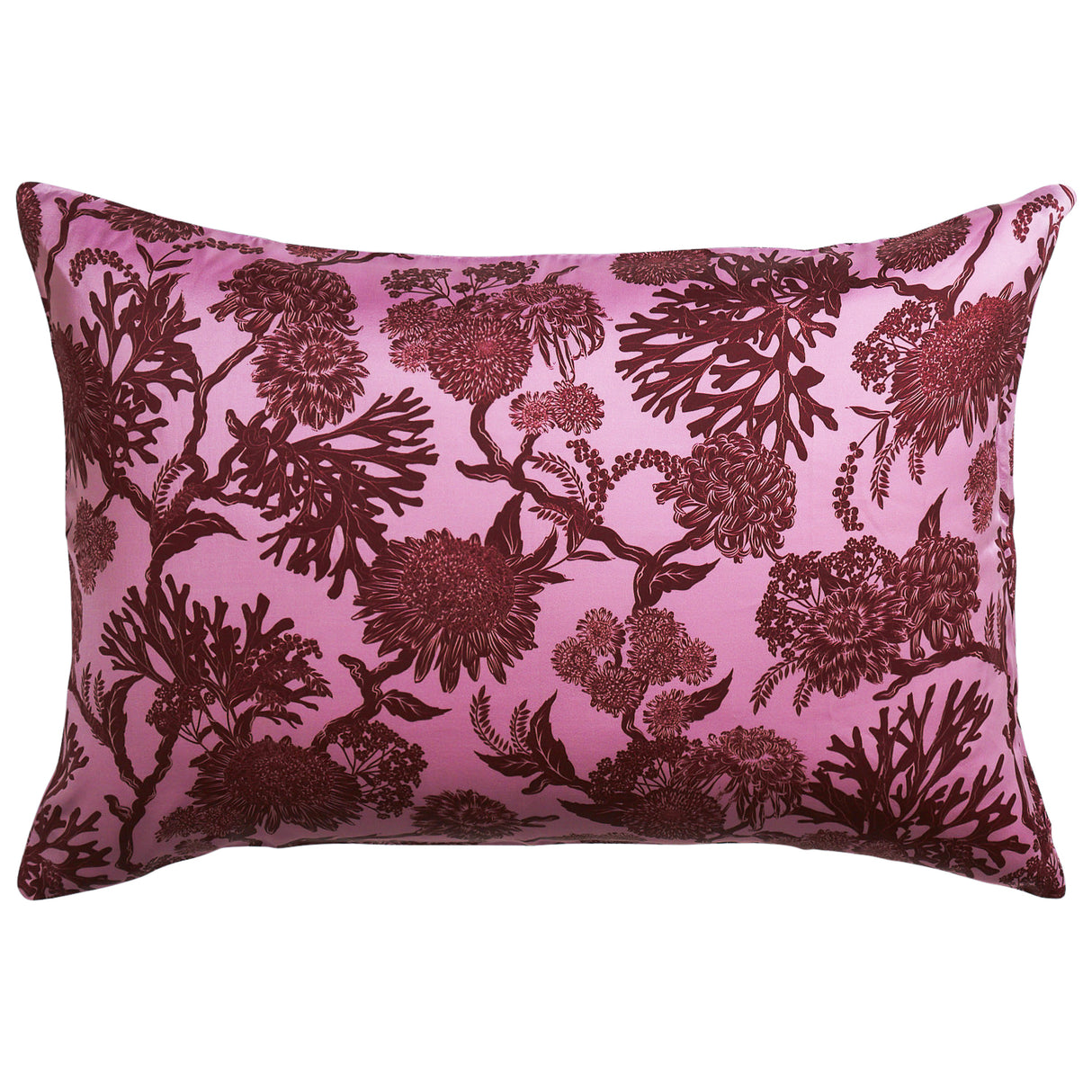 Delphine Silk Pillowcase - Orchid