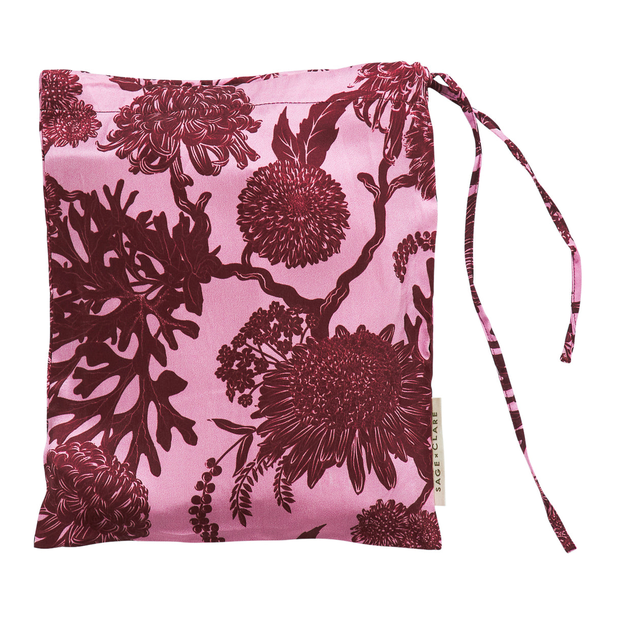 Delphine Silk Pillowcase - Orchid