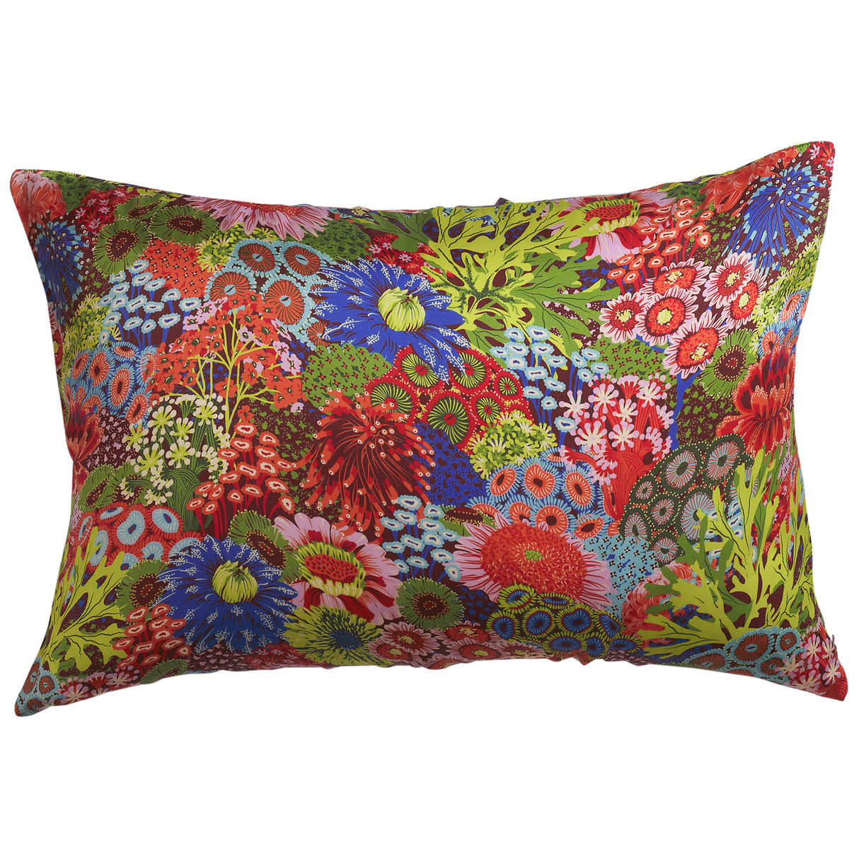 Coralie Silk Pillowcase - Garnet