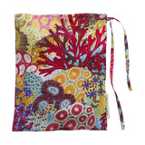 Coralie Silk Pillowcase - Cerulean