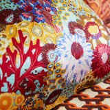 Coralie Silk Pillowcase - Cerulean