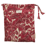 Lucia Round Table Cloth - Crimson