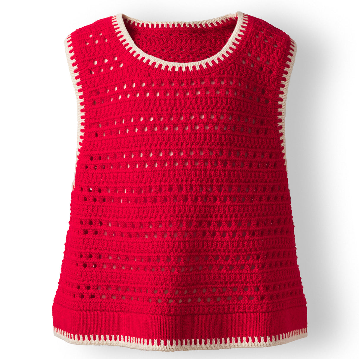 Natalina Kids Knit Top - Vermillion