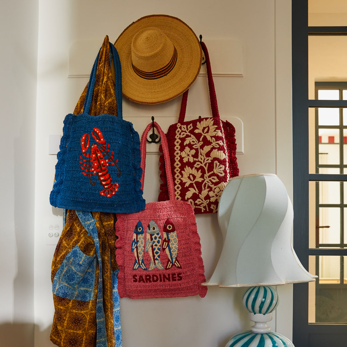 Sandria Crochet Tote Bag