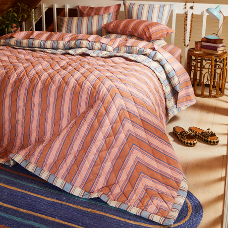 Samode Stripe Coverlet