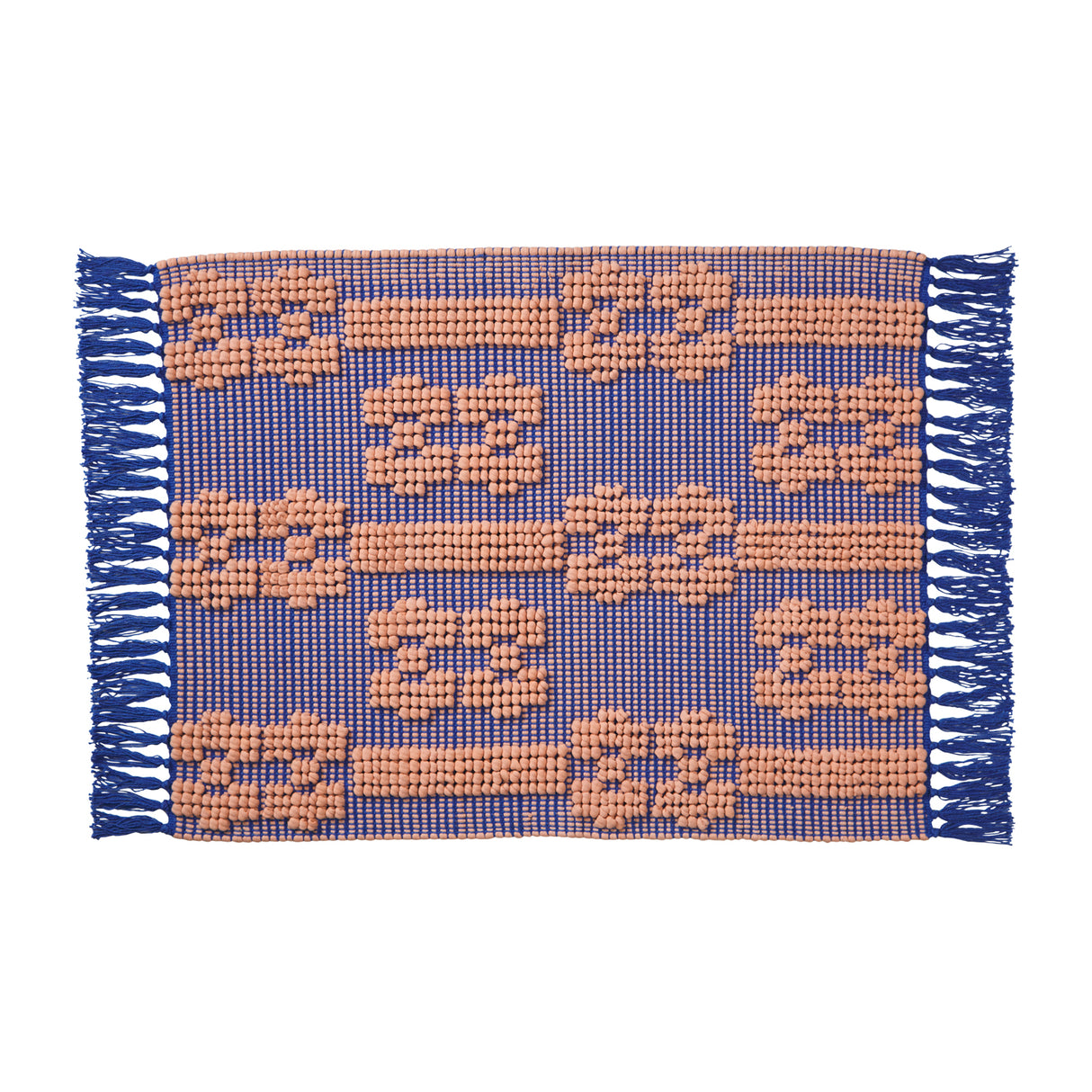 Sawa Cotton Mat - Ultramarine