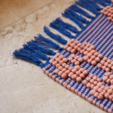 Sawa Cotton Mat - Ultramarine