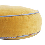 Castilo Round Velvet Cushion - Ginger Feather Insert