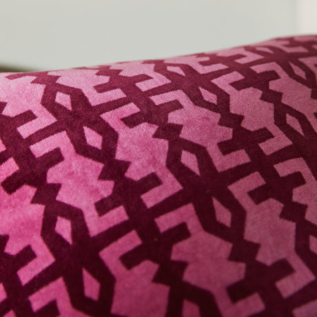 Amata Velvet Cushion - Rosewater Feather Insert