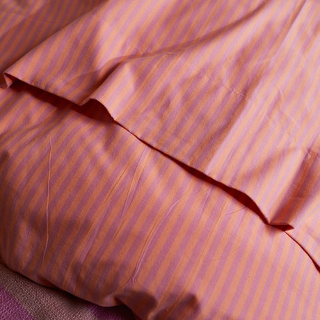 Bundi Cotton Sheets - Rosewater Fitted Sheet / Cot