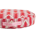 Nisha Round Floor Cushion - Chilli