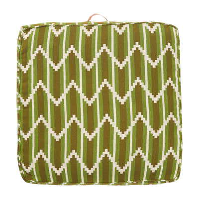 Nisha Woven Floor Cushion - Palm