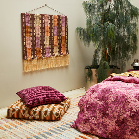 Nisha Woven Floor Cushion - Desert