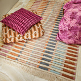 Nisha Woven Floor Cushion - Desert