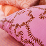 Satish Cotton Pillowcase Set - Rosewater